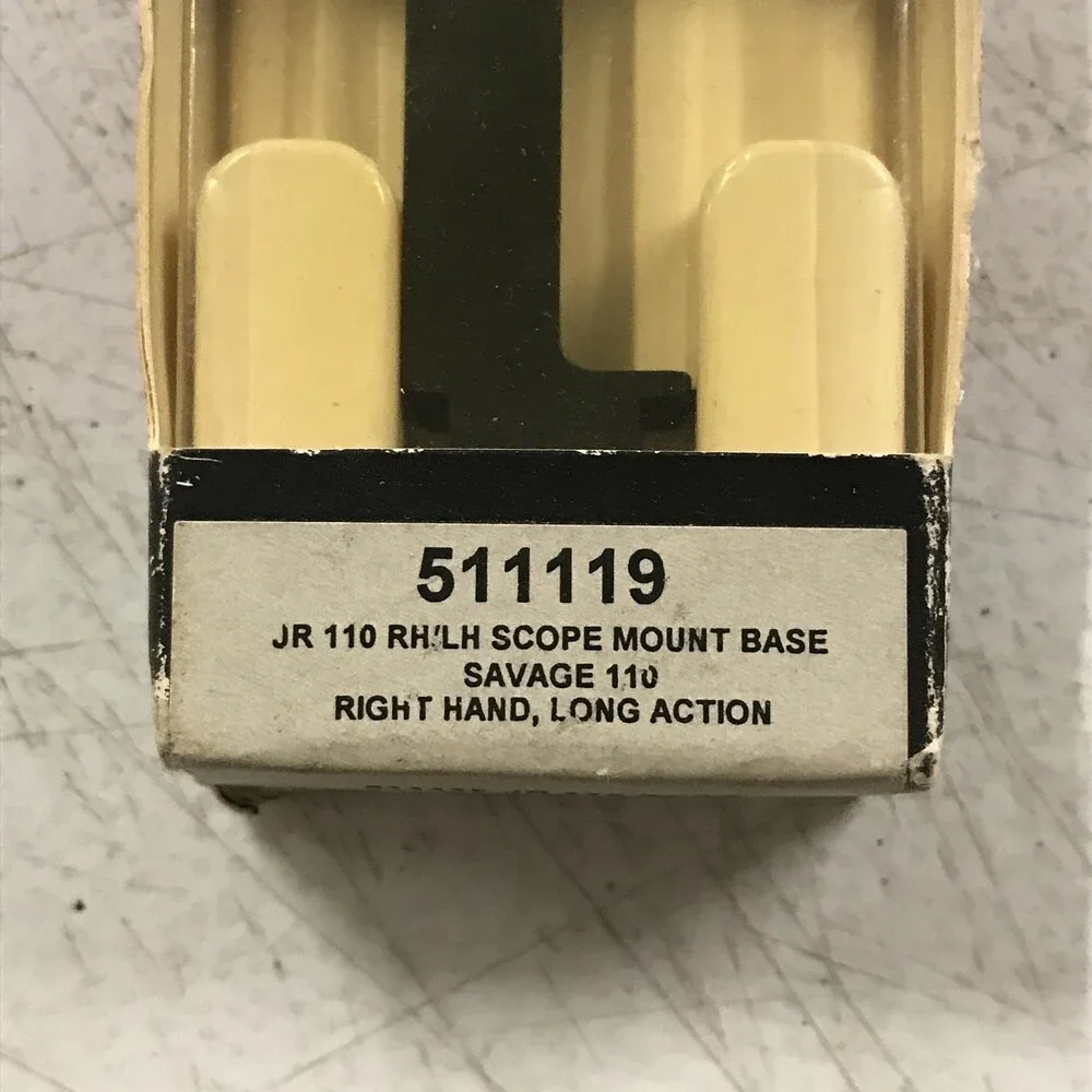 Vintage Redfield Scope Mount Base Savage 110 JR 110 RH LH 511119 USA Black Steel